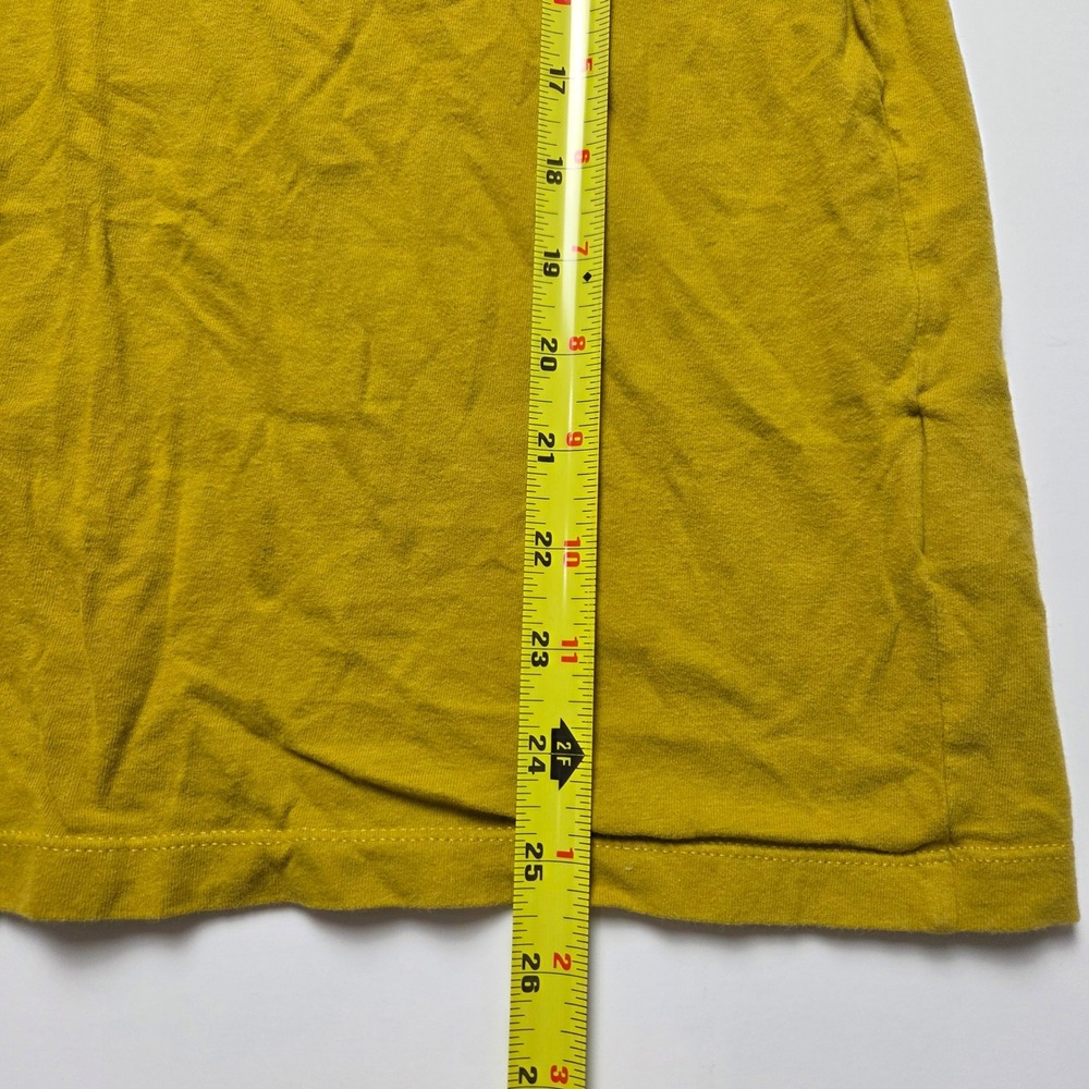 The North Face Mustard Yellow Logo Tee Size Medium - Picture 5 of 6